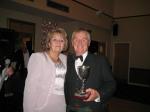 2010 - Katie Mor collecting the Masson Trophy